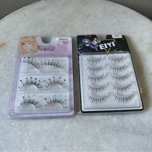 Whispy Whimsical Butterfly Lashes False Eyelash Set Brand New M08 and A07 Anime